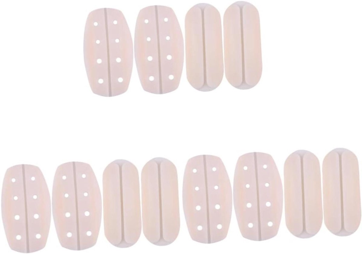 Schouderband Kussentjes - Dempers Schouderbanden - Druk Verlichten - Anti-slip Ontwerp - 4 stuks - Transparant