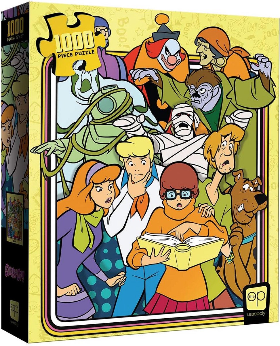 Jigsaw Puzzel 1000 Stukjes - Scooby Doo Meddling Kids Thema