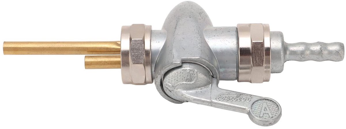 MTTproducts - Brandstofventiel Kraan voor Motorfiets, Metalen Schakelaar