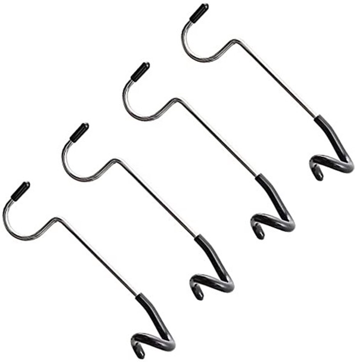 MTTproducts - Lantaarnhaken - Campingaccessoires - Stabiele ophangoplossingen - 4 stuks - Tentpaal haken - Geschikt voor kamperen en vissen