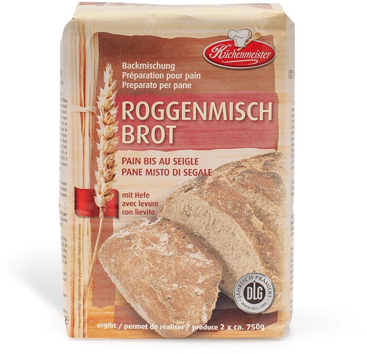 Küchenmeister broodmix - roggebrood 500g