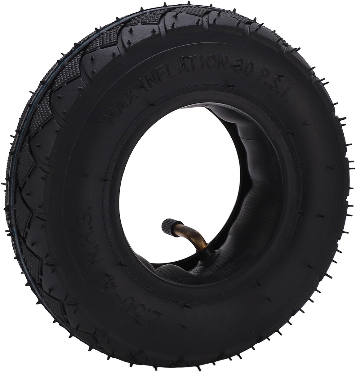 MTTproducts - 2.50-4 binnenband - Duurzaam en comfortabel - Rubber anti-veroudering - Geschikt voor scooter - Verbeterde afdichting - Ideaal voor dagel...