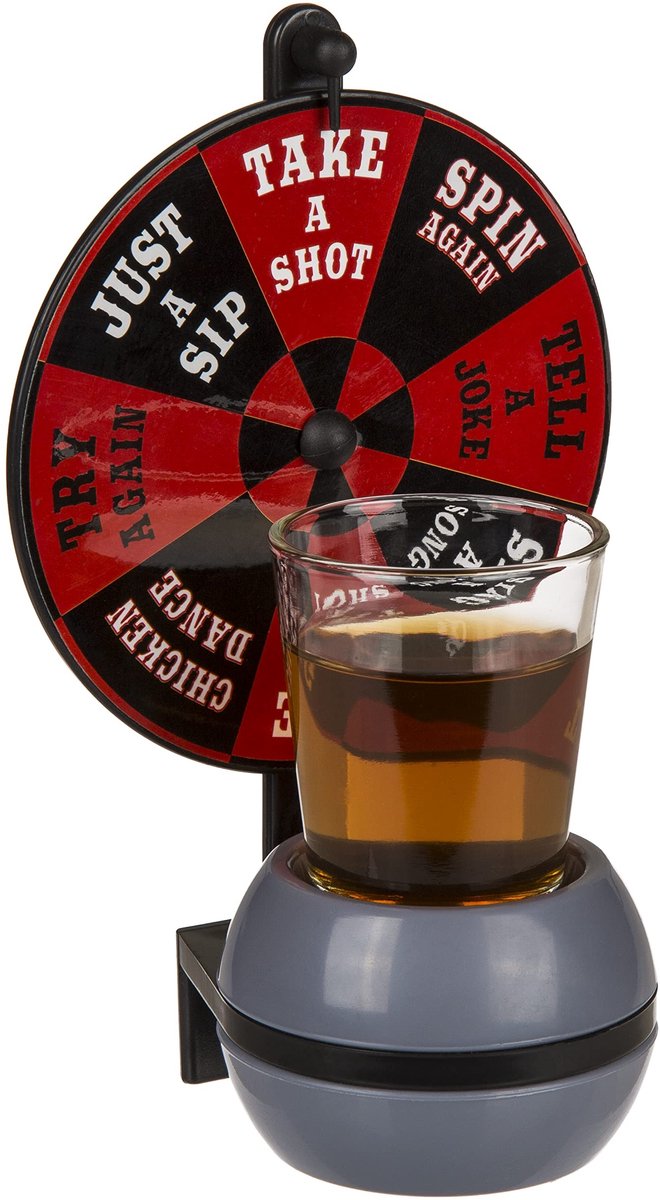 MTTproducts- Drinkspel Grappig - Partyspel - Zuipspel - Shooter-glas - Verjaardagsfeestje - Oudejaarsavond - Feestspel