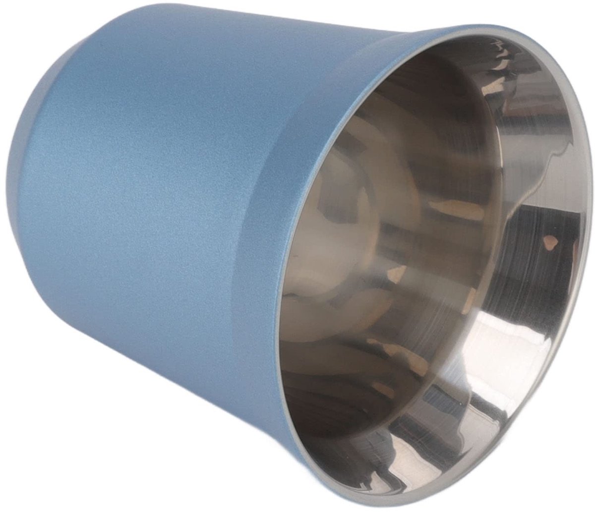 Cosensi- Koffiemok Dubbelwandig - Thermisch Geïsoleerd - Roestvrij Staal - Vaatwasmachinebestendig - Draagbaar - 80ml - Thermosbeker
