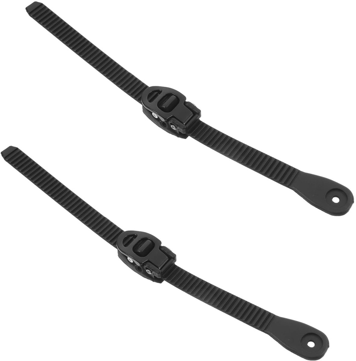 Cosensi- Energy Strap set van 2 - Verstelbare Rolschaatsbanden - PVC Skischoengespen - Geschikt voor Buitensporten - Zwart - Optimale Pasvorm - Rolschaatsriem