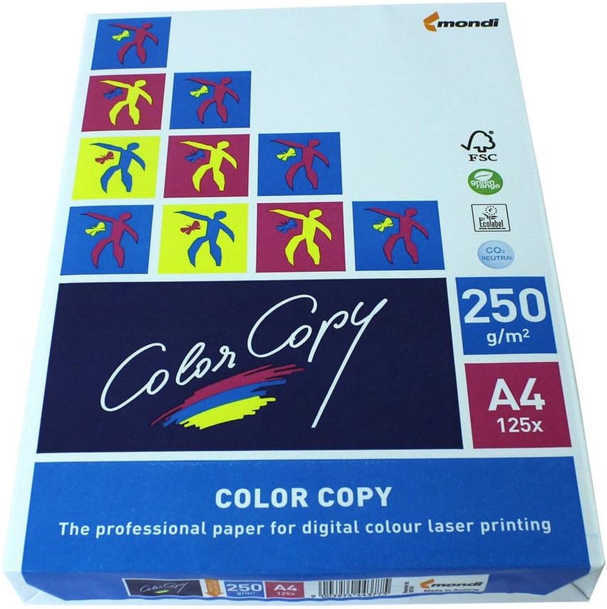 Hoogwaardig Wit Kleurenkopieerpapier A4 250 g/m² Geruit voor Laserprinters