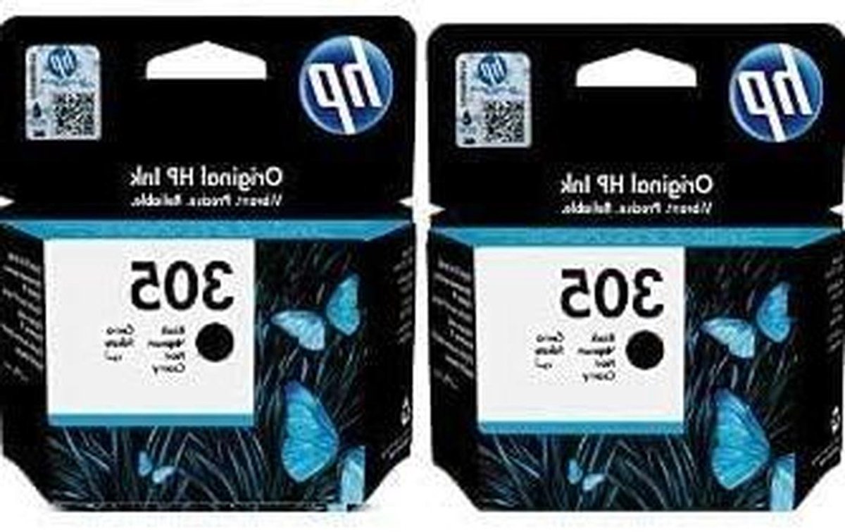 Inkjet Printer Cartridges - Zwarte Inkt - Documenten Printen - Originele Inkt - 2 Stuks - Zwart