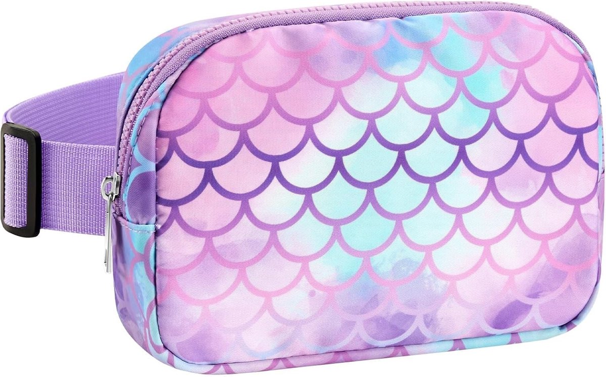 Zeemeermin Baby Heuptas - Verstelbare Riem 51-90 cm - 3 Net Vakken - Dagjes Tas - Dagje Uit - Buitenvak Rits - Park - Familie Vakantie - Wandelen - Boodschappen - Avontuur