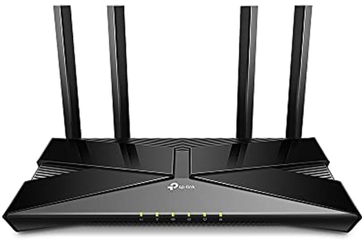 Dual-Band Wi-Fi 6 Router met 5 Gigabit Poorten en Alexa Ondersteuning