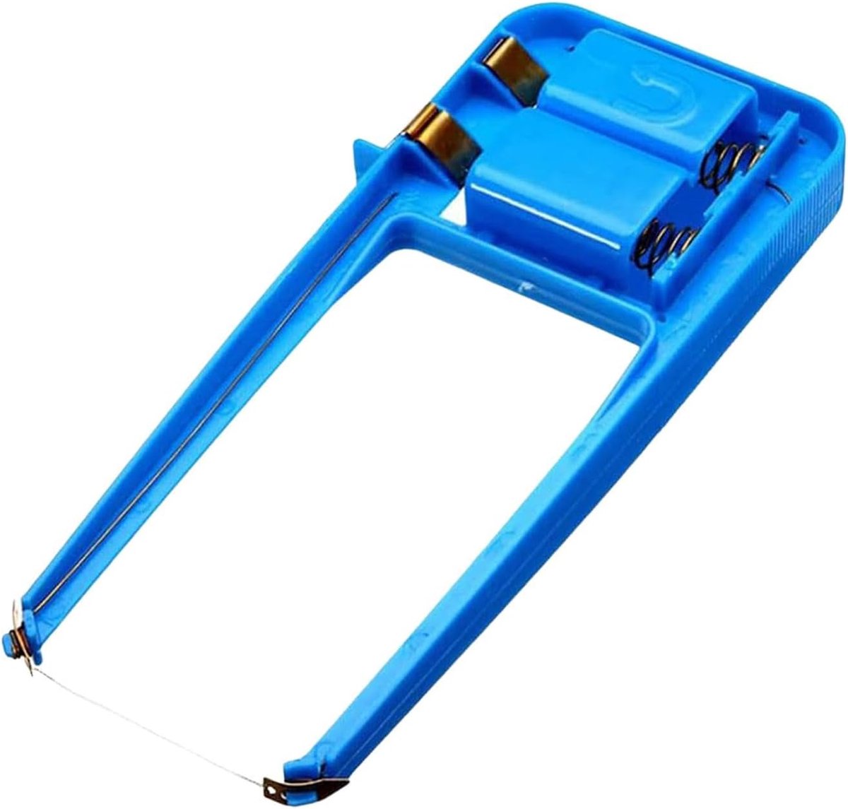 Elektrische Schuimsnijder - Hete Draad Snijder - Precisie Schuim Snijden - Naaldvormige Staaldraad - 19 cm - Blauw