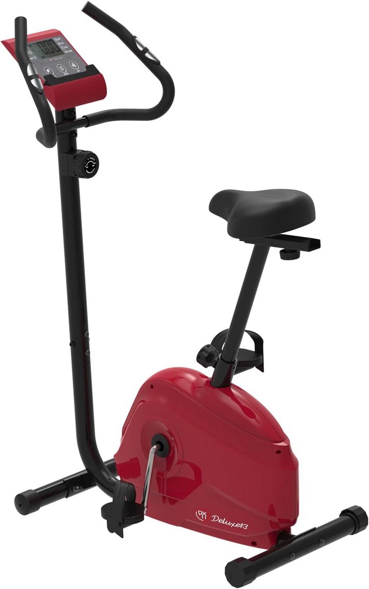 Hometrainer met 8 Intensiteiten, Kinomap App-Connectie en Verstelbaar Zadel voor Thuisfitness