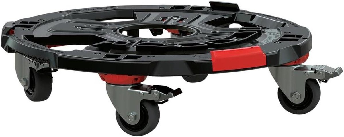 RUNPOTEC - XB 500 APR adapterplaatroller | Adapterplaat perfect voor Runpotec kabeldispenser XB 500 of XB 500 T | adapterplaat voor flexibel af- en oprollen van kabels | belastbaar tot 80 kg
