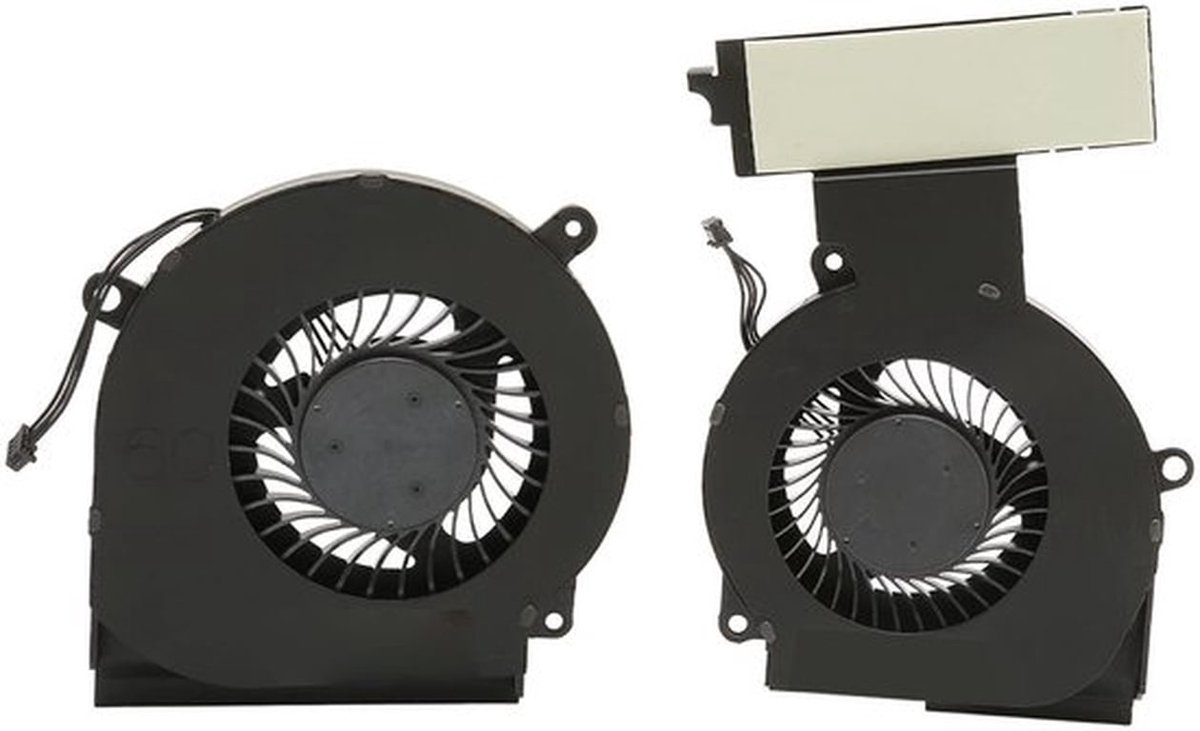 Koelventilator voor OMEN 15 Dc L30204 001 L29354 001, 4 Pin Voedingsconnector Professionele Laptop Koelventilator DC 5V 0.5A (CPU en GPU Ventilator)