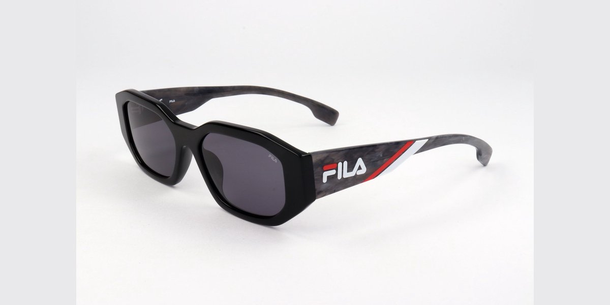 Fila SFI315 Shiny black 54/18/140 UNISEX Zonnebrillen