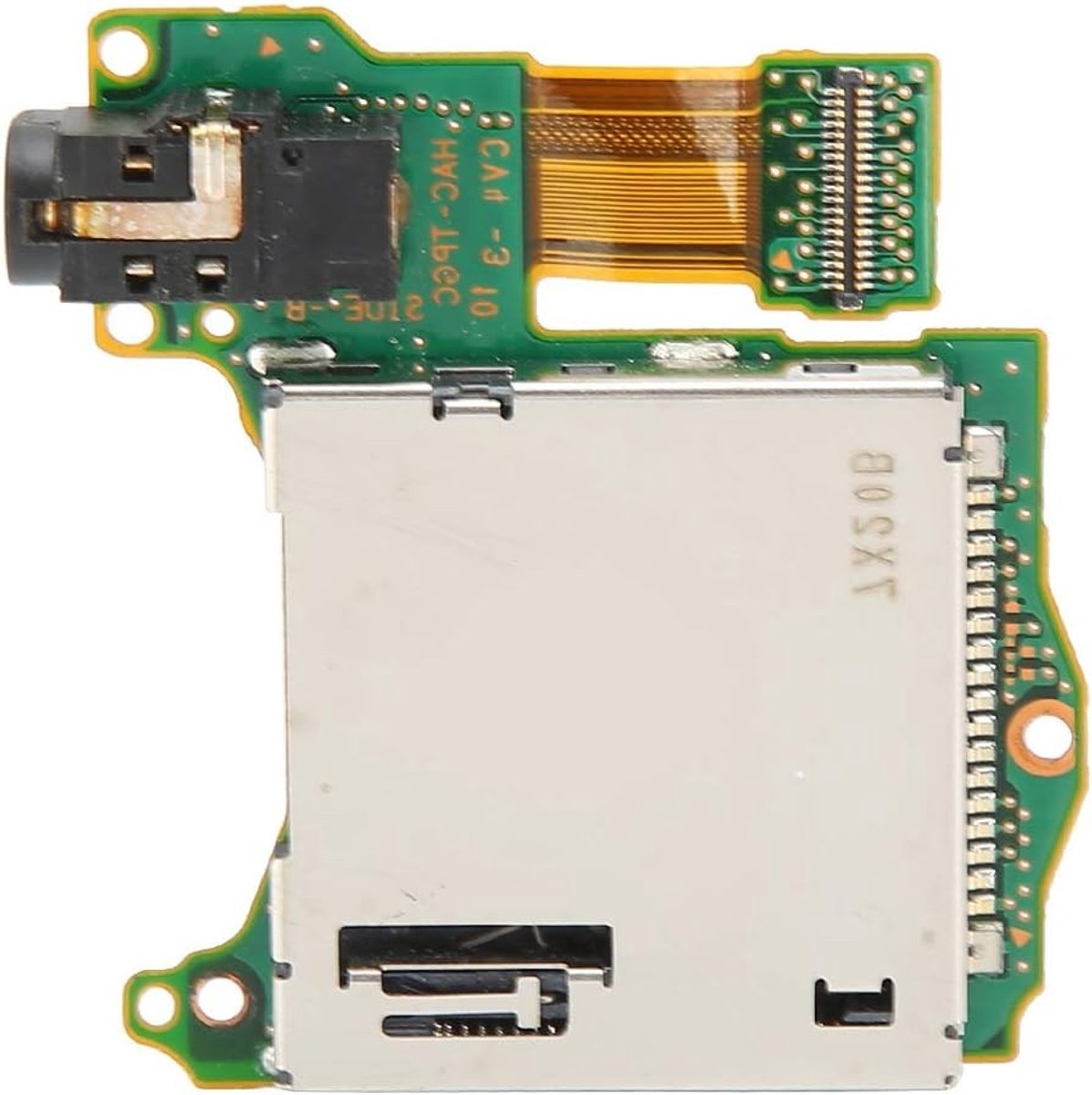 Game Host Card Slot met Lezer Tray en Oordopjespoort voor Nintendo Switch Reparatie Accessoire, NS Host Kaartsleuf met Bord en Verbeterde Functionaliteit