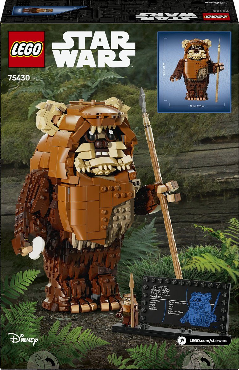 LEGO® Star Wars™ Wicket the Ewok™ - 75430 — afbeelding 10