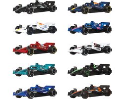 Hot Wheels Formula 1 Set van 10 speelgoedauto's van elk 2025 F1 Racing Team