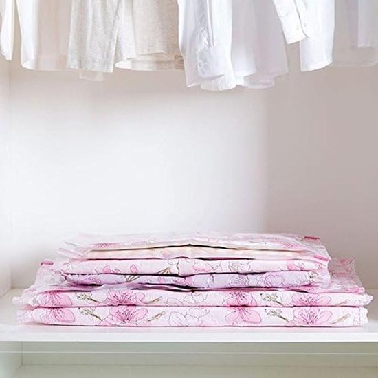 Vacuüm Compressiezakken - Kleding Opbergzakken - Ruimte Besparen - Herbruikbaar Ontwerp - 80 x 60 cm - Transparant — afbeelding 5