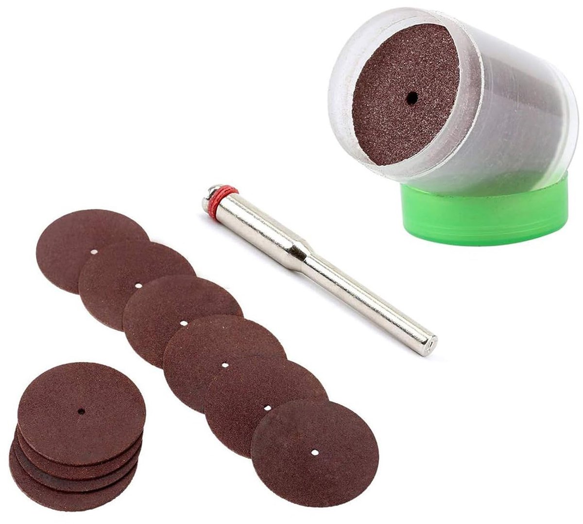 Set van 35 Snijdisketten - Versterkte Snijdisketten en Schuurwielen voor Rotatietool met Arbor Mandrel, 22mm