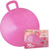 Skippybal pink glitter 70 cm