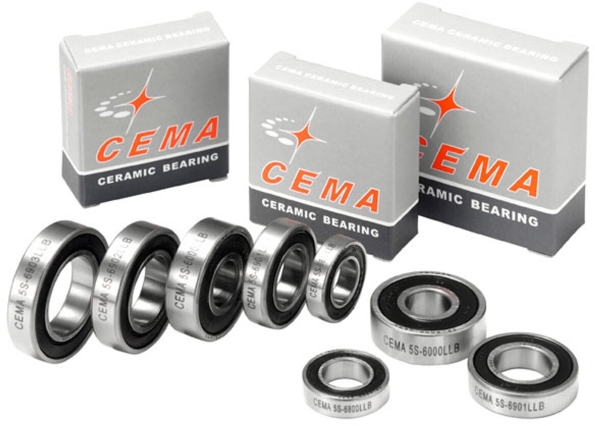CEMA Kogellager 6802 - 15 x 24 x 5 - Keramisch