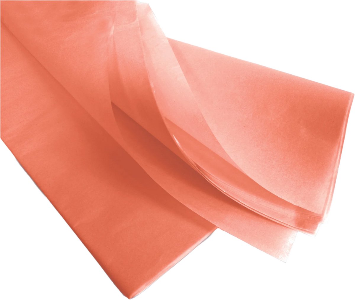 Zalmkleurig Vloeipapier – 50×75 cm – 240 vel – Vloeipapier
