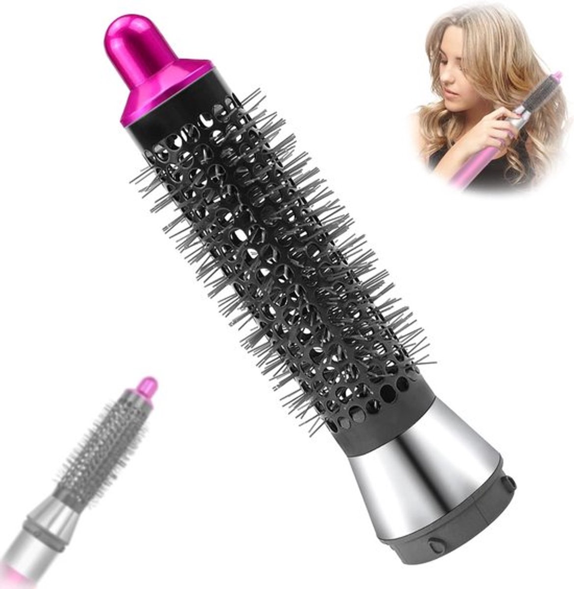 Ronde Volumeborstel Accessoire voor Opzetstukken Dyson Airwrap - 20 mm - Haarstyling Tool