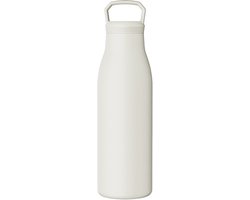 KOZIE Thermosfles 500 ml – RVS – Dubbelwandig Geïsoleerd – Crème Beige – Lekvrije Drinkfles