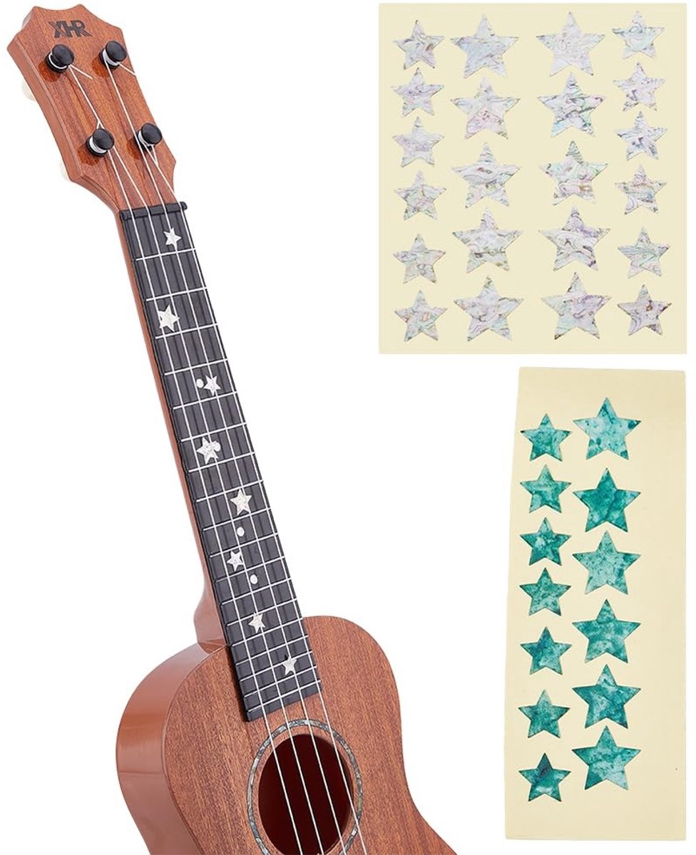 Dailygoods - Set van 2 Gitaarbundelstickers voor Doe-Het-Zelf Projecten