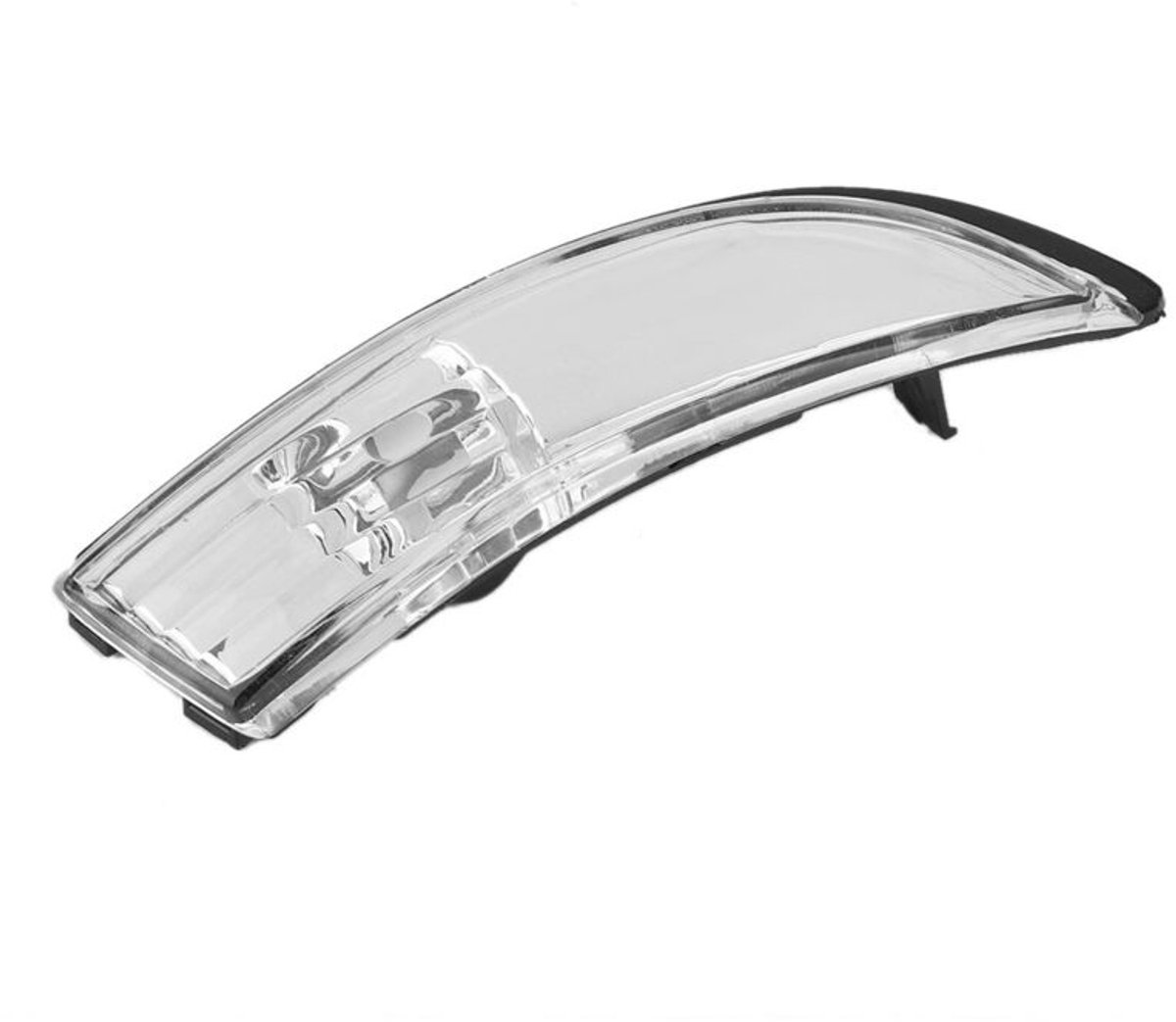 Buitenspiegels met transparante richtingaanwijzers, geschikt voor Ford Fiesta MK7/MK7.5 modellen van 2009-2017, rechterkant.