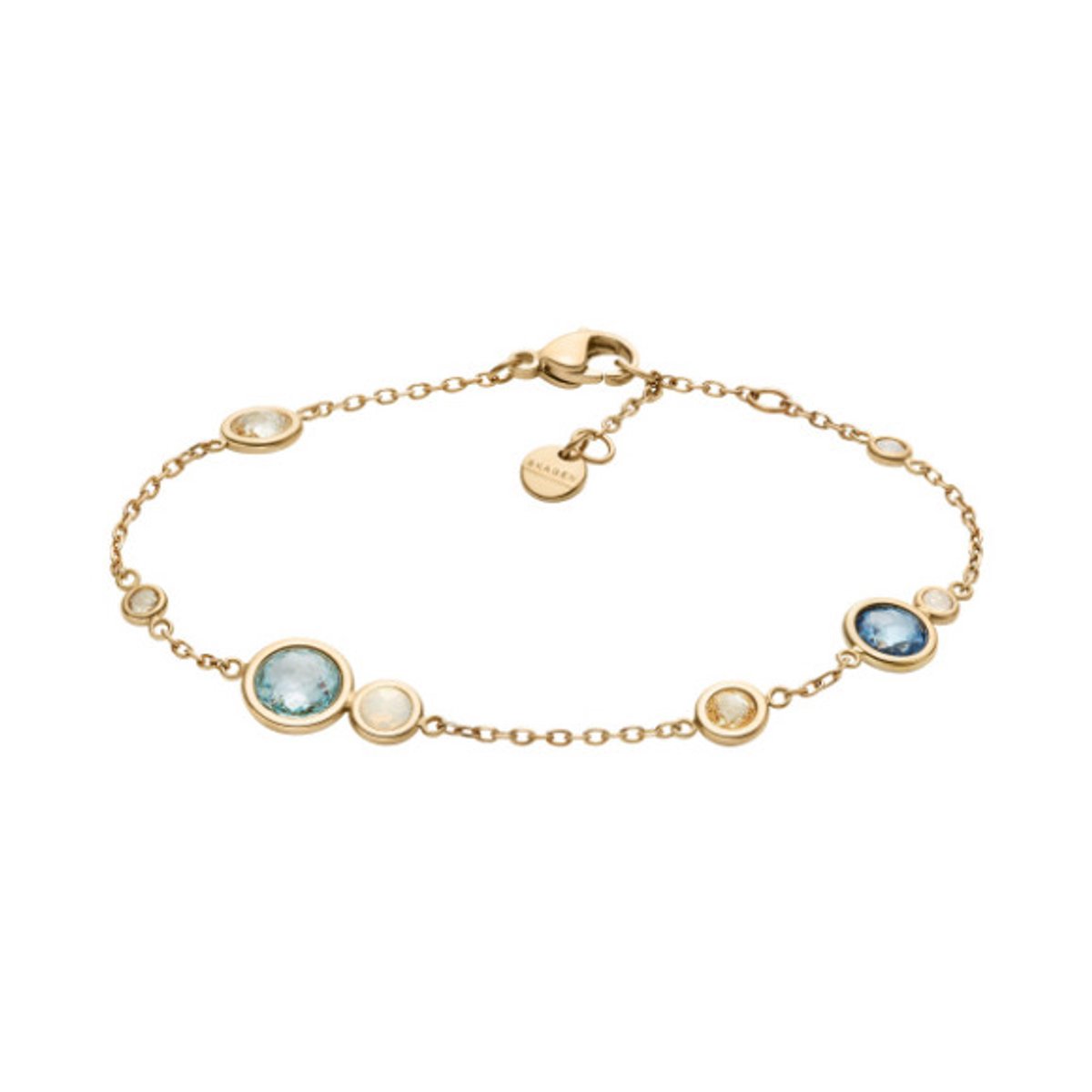 Skagen SKJ1896710 Dames Armband (sieraad) 16.50 cm - Goudkleurig