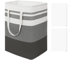 Dailygoods - Opvouwbare Wasmand met 2 Opbergzakken en Handvat