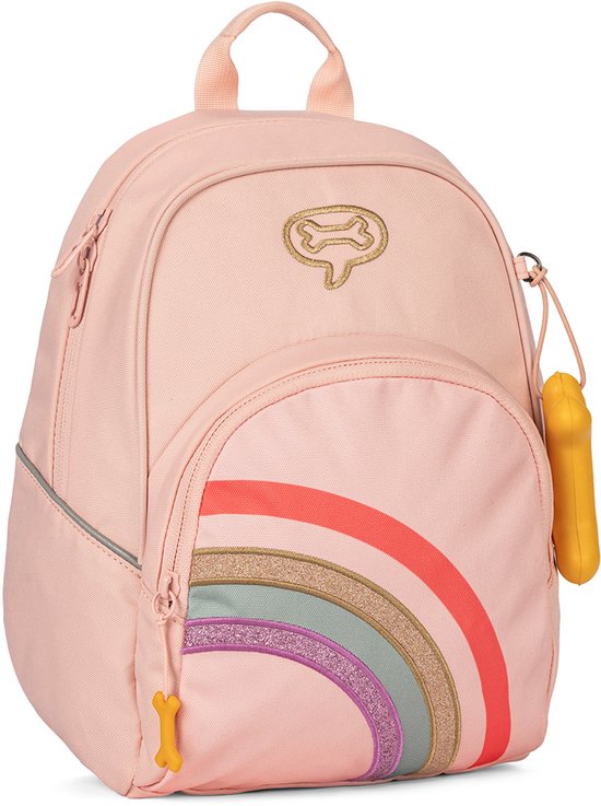 Stones and Bones Laurel 2.0 - Sac à dos pour enfants - Spacieux - Bande réfléchissante - Rainbow - Bloesem