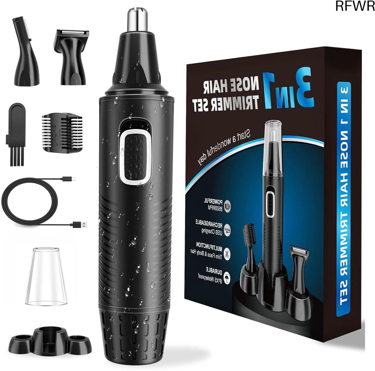 Neustrimmer Mannen - Bodygroomer - Scheerapparaat - Oortrimmer - Grooming