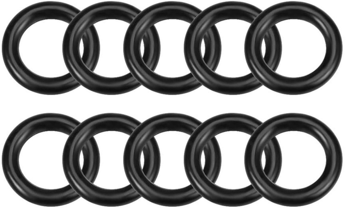 Dailygoods - Dailygoody - Nitrilrubber O-Ringen - Afdichtingsring - 10St - 11mm Buitendiameter - 5mm Binnendiameter - Geschikt voor Loodgieterswerk - Rubberen Ringe