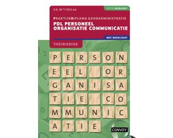 PDL Personeel Organisatie Communicatie 2026/2027 Theorieboek