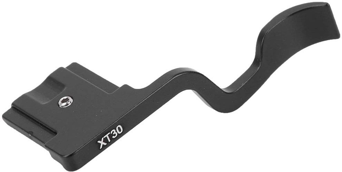 Dailygoods - Dailygoody - Duimgreep - Camera-accessoire - Verbeterde grip - Zwart - Duurzaam aluminium - Geschikt voor Fuji XT30 - Handgreepaccessoire