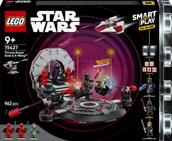 Star Wars Throne Room Duel en A-wing 75427