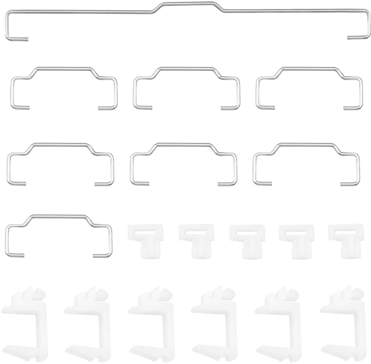 Dailygoods - Dailygoody - Stabilisatoren - Mechanische Toetsenbord Accessoires - Wit - Keycap Stabilisatoren - Verbeter je toetsenbord met complete set - Geschikt ...