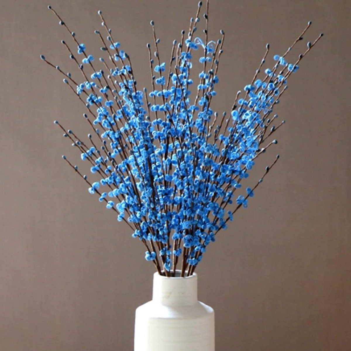 29.5 Inch Lange Kunstmatige Jasmijnbloemen - Nepp bloemenboeket voor Bruiloft, Thuisdecoratie en Feestjes - Droge Takken voor DIY Decoratie
