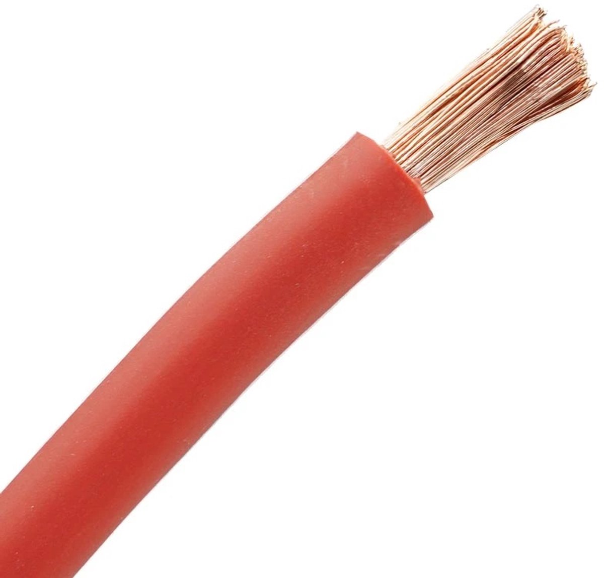 Dynamic ELFLEX laskabel 1x95 mm2 rood per meter (PLAS069167)