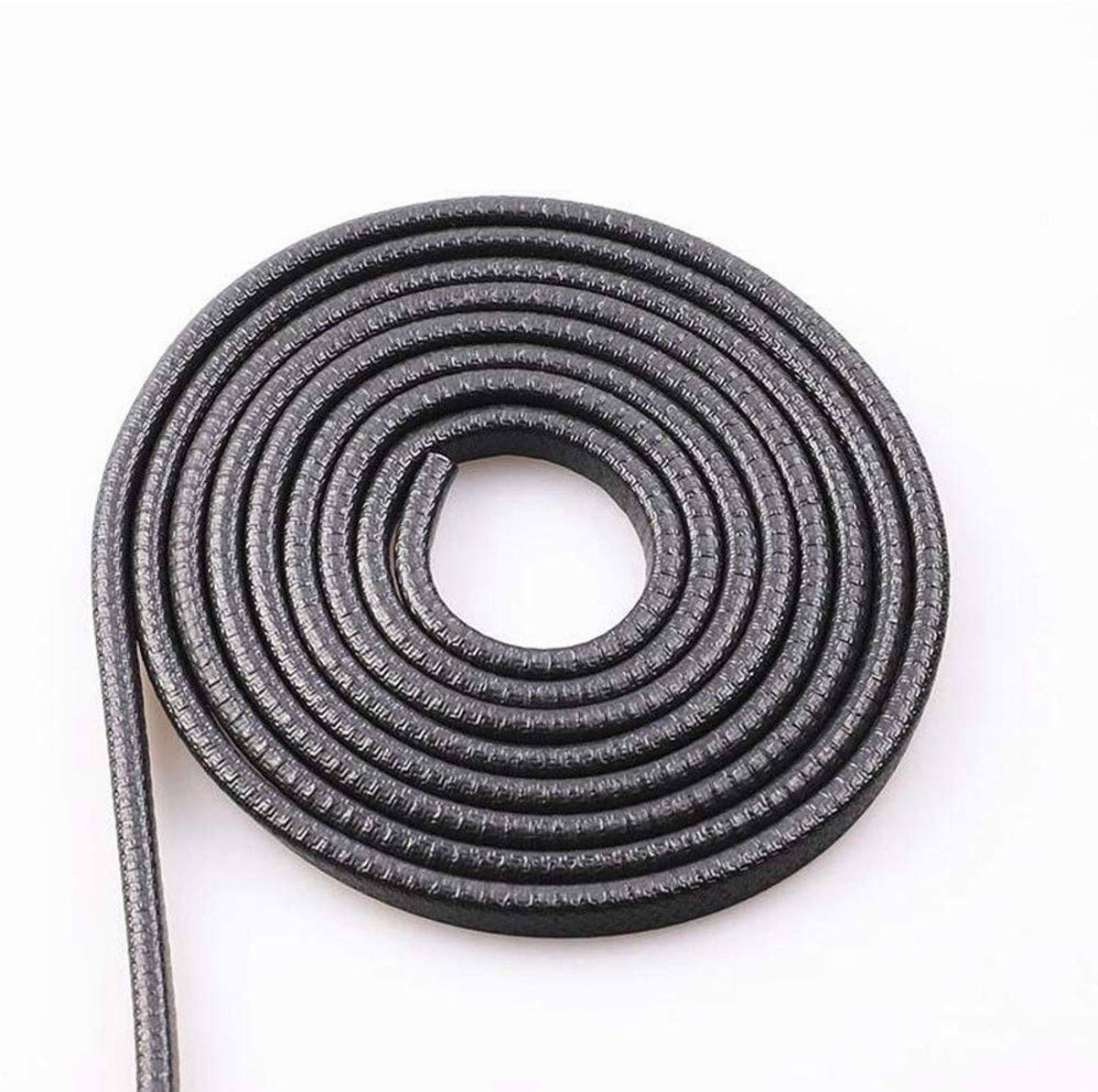 Dailygoods - Dailygoody - Autodeur Beschermstrip - Veerstalen Randbescherming - Zwart - Geluidsdemping - 10 Meter - Bescherming tegen Krassen