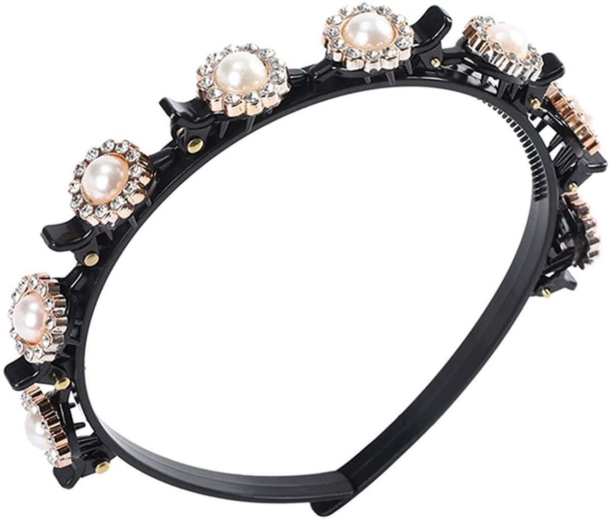 Dailygoods - Dailygoody - Haarbanden met klemmen - Mode haaraccessoires - Geschikt voor vrouwen - Kappersbenodigdheden - Luxe uitstraling - Perfect voor elke geleg..