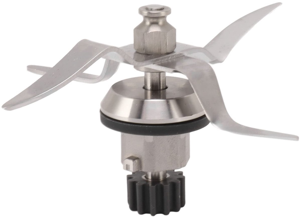 Dailygoody - Roestvrijstalen Mengbeker Mes Set - 4-delige Vervangende Bladen - Voor Smoothies en Voedselverwerking - Geschikt voor 1.0 Mixer - 12 Tande