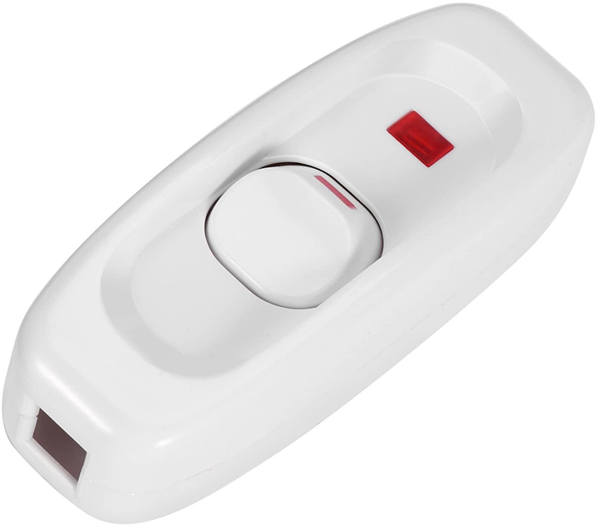 Dailygoods - Dailygoody - Rocker Switch met LED Indicator - 250V 10A Schakelaar - Geschikt voor Tafellampen - Wandlampen - Verlichting Accessoire - Handige bedieni