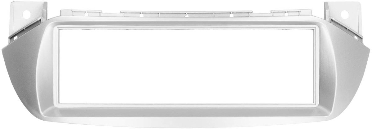 Dailygoods - Dailygoody - Stereo Radio Fascia Trim - Dash Stereo - Elegant design - Zilver - Dvd-speler Panel Frame - Geschikt voor Alto 2010-2012
