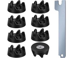 Koppeling met verwijdergereedschap - 8 stuks 9704230 koppeling geschikt voor verwijdergereedschap - geschikt voor KSB3, KSB5, KSB52, 5KSB5, 5KSB52, originele koppeling voor blenders, blenderaccessoires