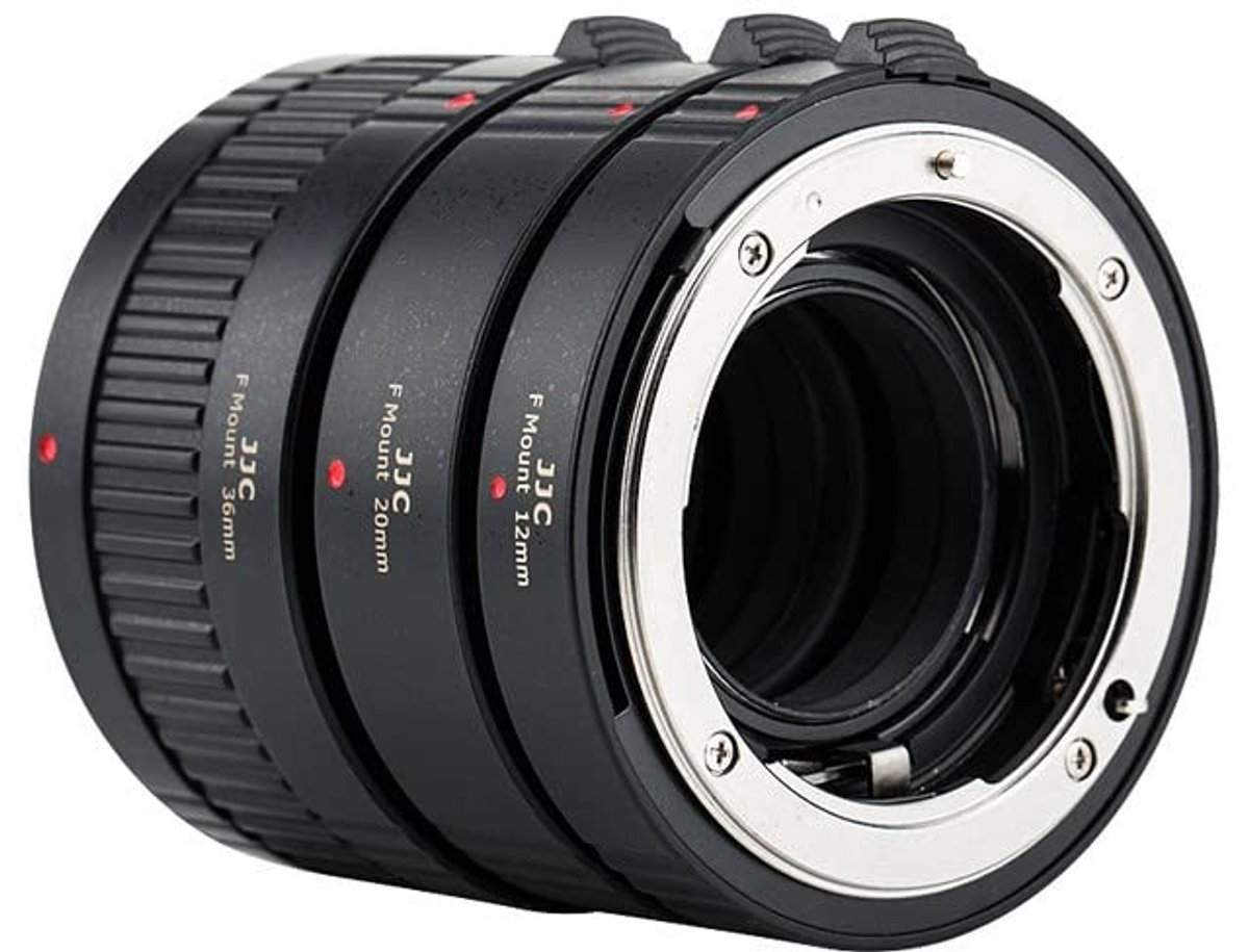 Dailygoods - Dailygoody - Auto Focus Verlengbuis Set - Close-up Fotografie - 12 mm 20 mm 36 mm - Nikon F-mount - TTL-belichting - Voor en SLR-camera's
