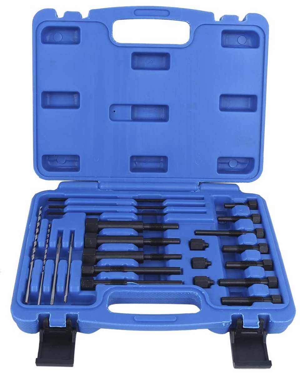 Dailygoods - Dailygoody - Gloeikaarsen Trekker - Bougietrekker - Hoogwaardig Staal - M8 M10 - Gloeikaarstrekker - Eenvoudig te gebruiken - Geschikt voor auto-onder