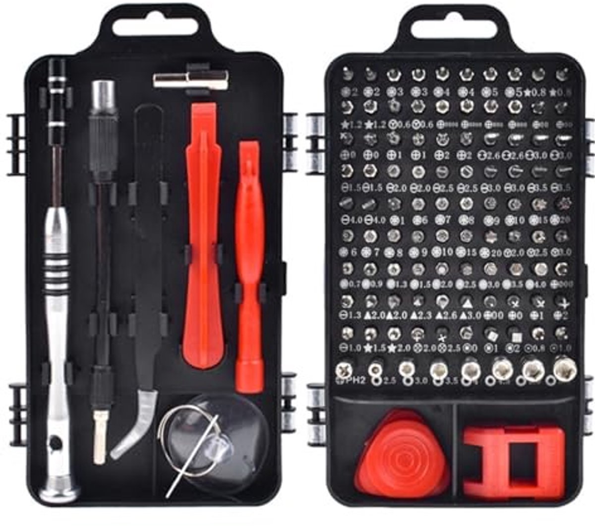 Dailygoods - Dailygoody - Precisie-schroevendraaierset - 110-in-1 Telefoonreparatieset - Professioneel en handig - Lichtgewicht - Voor laptop, horloge en computer ...